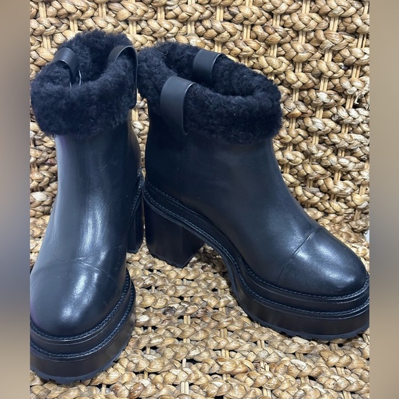 Cult Gia Black‎ Leather Ankle Boots - Picture 2 of 7